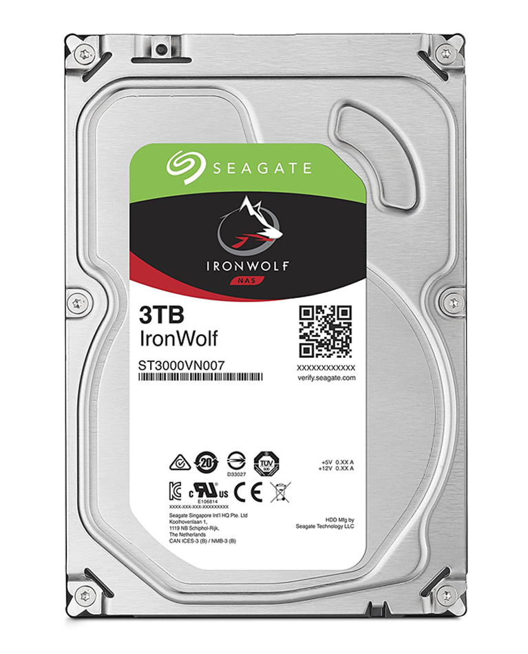 Seagate 3TB IronWolf Hard Drive 5900RPM 64MB